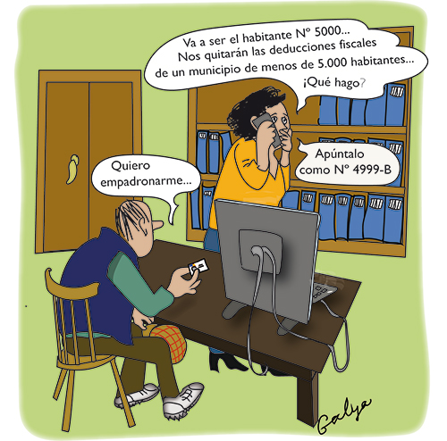 - Quiero empadronarme...